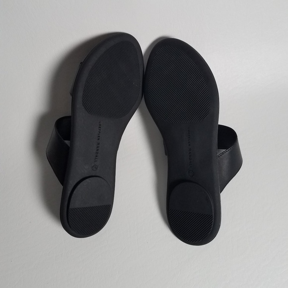 Loeffler Randall Black Slide Sandals - Picture 7 of 8